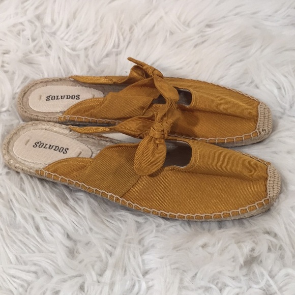 Soludos Alma Espadrille Mule Slip On New - Picture 10 of 10